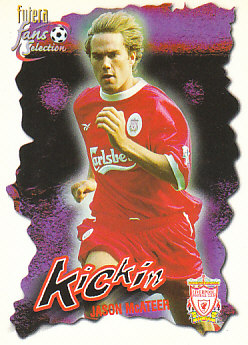 Jason McAteer Liverpool 1999 Futera Fans' Selection #38